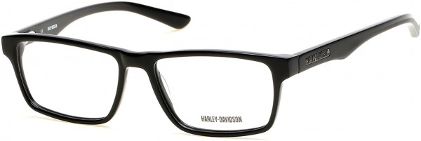 Harley-Davidson HD0727 Eyeglasses, 001 - Shiny Black