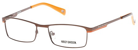 Harley-Davidson HD-T118 (HDT 118) Eyeglasses, D96 (BRN) - Brown