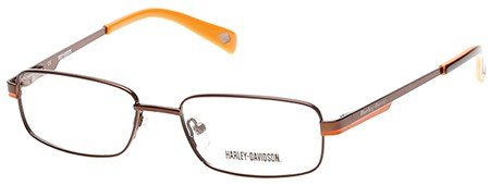 Harley-Davidson HD-T120 (HDT 120) Eyeglasses, D96 (BRN) - Brown