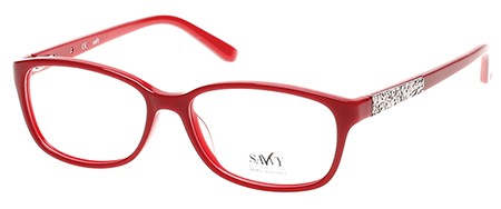 Savvy SV-0401 Eyeglasses, 068 - Red/other