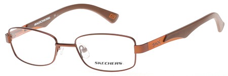 Skechers SE1094 Eyeglasses, 049 - Matte Dark Brown