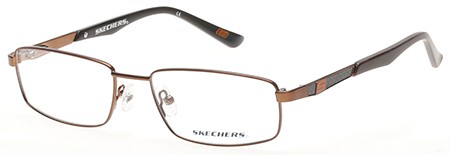 Skechers SE3164 Eyeglasses, 049 - Matte Dark Brown