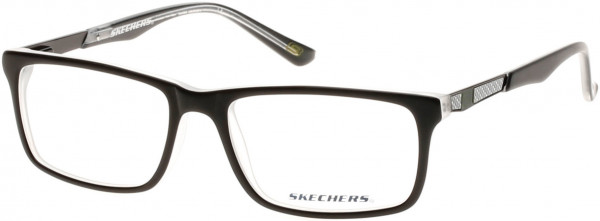 Skechers SE3165 Eyeglasses, 003 - Black/crystal