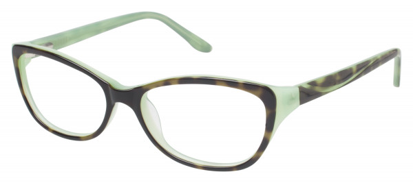 Geoffrey Beene G309 Eyeglasses, Tortoise/Green (TOR)