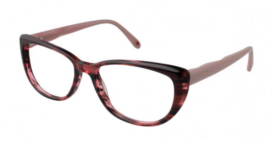 Lulu Guinness L890 Eyeglasses, Pink Horn (PNK)