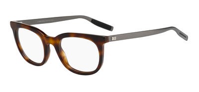 Dior Homme Blacktie 217 Eyeglasses, 08E2(00) Havana Matte Ruthenium