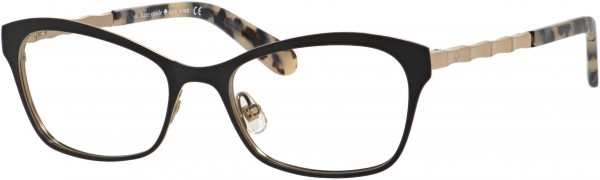 Kate Spade MELONIE Eyeglasses, 0006 Shiny Black