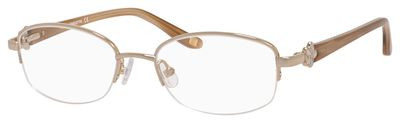 Liz Claiborne L 618 Eyeglasses, 03YG(00) Gold