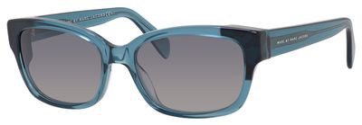 Marc by Marc Jacobs MMJ 487/S Sunglasses, 0LO1(IC) Teal Ptrl
