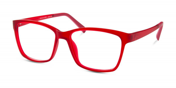 ECO by Modo INDUS Eyeglasses, Cherry Red