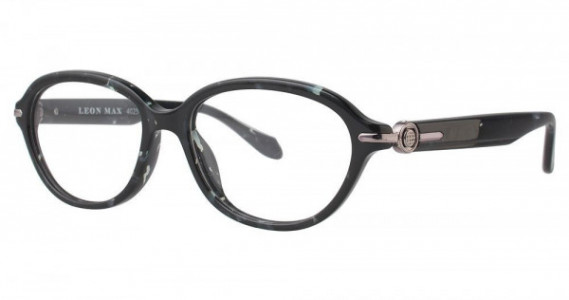 MaxStudio.com Leon Max 4025 Eyeglasses, 172 Blk Blue Marb