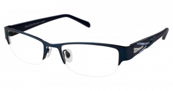 Jimmy Crystal LEGACY Eyeglasses, NAVY