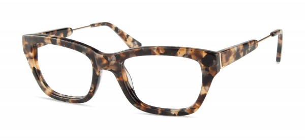 Derek Lam 261 Eyeglasses, BROWN MARBLE