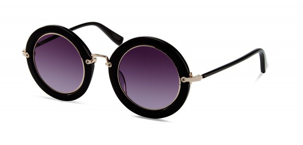 Derek Lam MADISON Sunglasses, BLACK