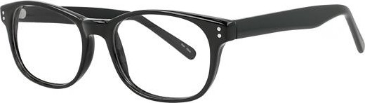 Parade 1726 Eyeglasses, Solid Black