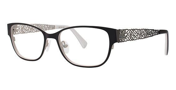 Avalon 8044 Eyeglasses, Black/White