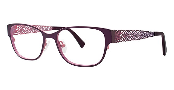Avalon 8044 Eyeglasses, Plum/Pink