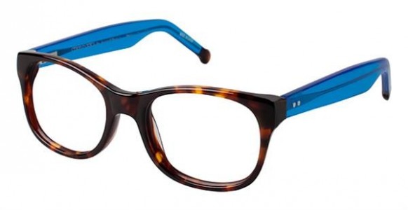 Colors In Optics CJ102 Eyeglasses, TSBL Tortoise/Blue