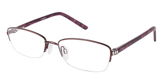 Vision's Vision's 222 Eyeglasses, C01 WINE