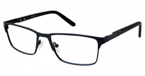 L'Amy Isaac Eyeglasses, C03 MATTE NAVY