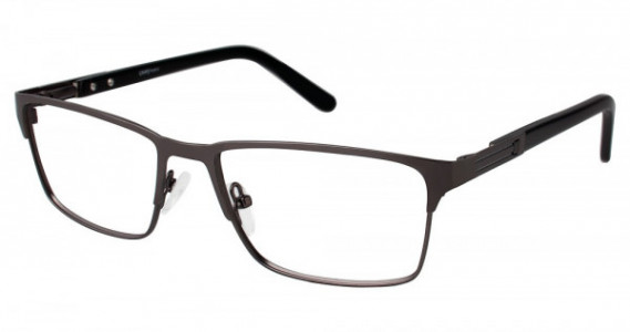 L'Amy Isaac Eyeglasses, C01 MATTE GUNMETAL