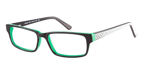 Cantera Volley Eyeglasses, BLK Black