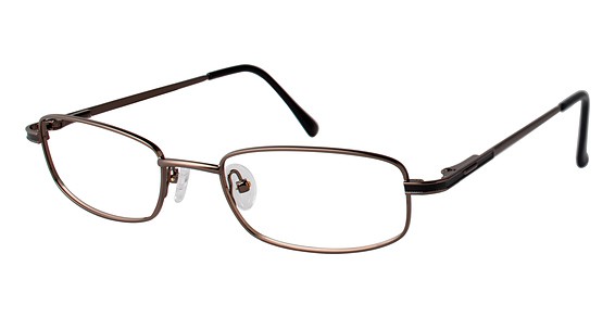 Van Heusen H119 Eyeglasses, BRN Brn