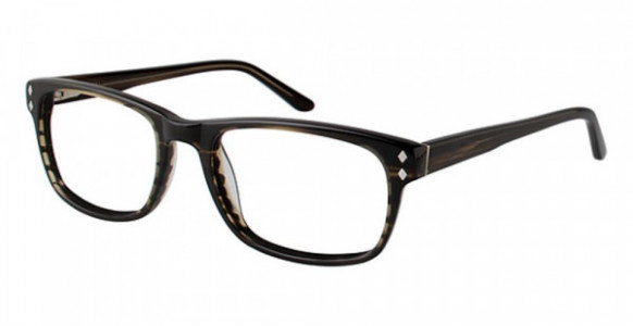 Van Heusen S346 Eyeglasses, Gry