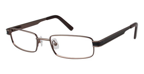 Van Heusen H121 Eyeglasses, BRN Brn