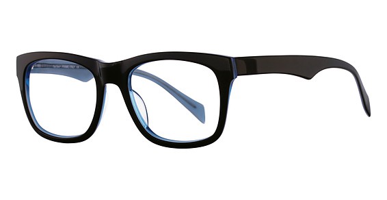 Miyagi 2577 Riley Eyeglasses, 2 Black/Blue