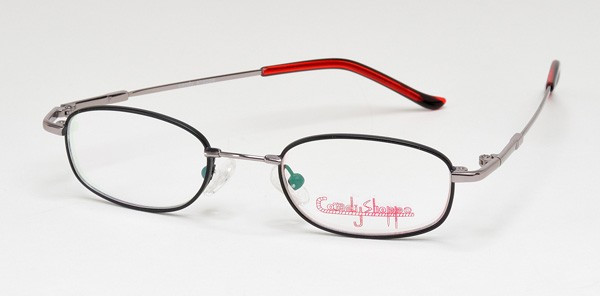 Candy Shoppe Peppermint Eyeglasses, 2-Black/Gun