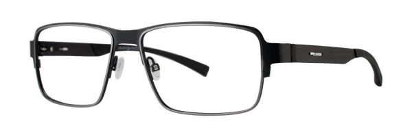 Jhane Barnes Quantitative Eyeglasses, Black