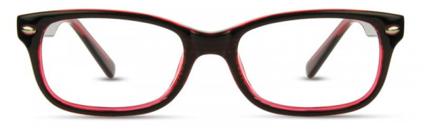 Elements EL-190 Eyeglasses, 3 - Maroon / Red