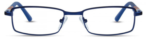 David Benjamin Finish Line Eyeglasses, 2 - Navy / Orange