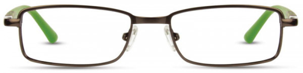 David Benjamin Finish Line Eyeglasses, 3 - Graphite / Green