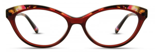 Cinzia Designs CIN-5040 Eyeglasses, 2 - Cherry Demi / Cherry