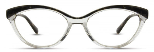 Cinzia Designs CIN-5040 Eyeglasses, 3 - Charcoal Demi / Crystal