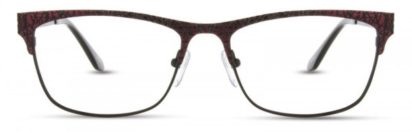 Cinzia Designs CIN-5043 Eyeglasses, 1 - Wine / Black
