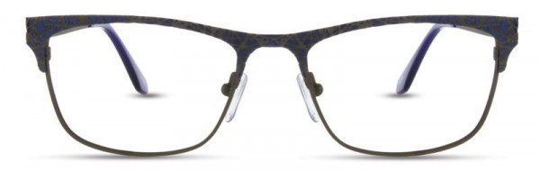 Cinzia Designs CIN-5043 Eyeglasses, 2 - Indigo / Olive