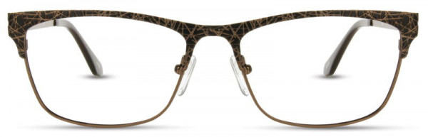 Cinzia Designs CIN-5043 Eyeglasses, 3 - Black / Bronze
