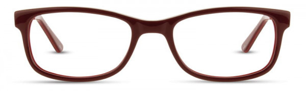 David Benjamin Network Eyeglasses, 3 - Red / Brown