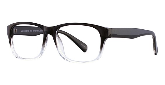 Looking Glass L1053 Eyeglasses, Black Fade