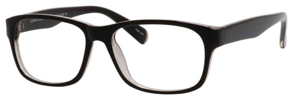 Looking Glass L1053 Eyeglasses, Black/Crystal