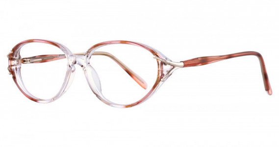 Enhance 3934 Eyeglasses, Gold/Blush