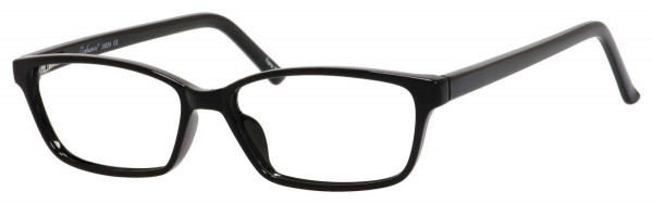 Enhance EN3924 Eyeglasses, Shiny Black