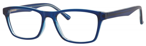 Enhance EN3933 Eyeglasses, Cobalt/Crystal