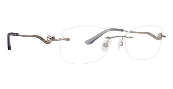 Totally Rimless TR 239 Eyeglasses, SLV Silver