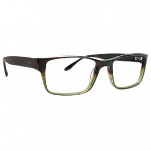 Badgley Mischka Morris Eyeglasses, Tortoise/Green