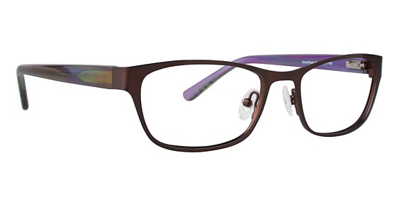XOXO Fan Girl Eyeglasses, BRPL Brown/Purple