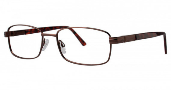 Modern Optical GRAVITY Eyeglasses, Matte Brown/Tortoise